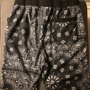 Men’s Bandana Print Shorts